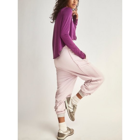 NWT FP Movement Where The Wind Blows Jogger / Powdered Lavender - Picture 4 of 7